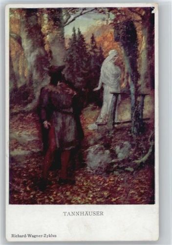 1916 Wagner Zyklus - Tannhäuser - M. Munk Nr. 984 AK