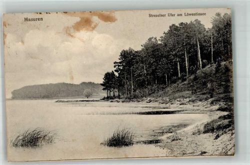 Lötzen 1916 Masuren Löwentinsee Feldpost WK I 5.Res.Komp.