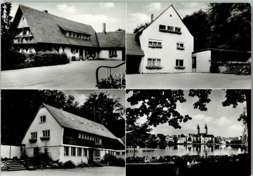Bad Waldsee Schwäbische Bauernschule Ortsansichten 4-Bildaufnahme