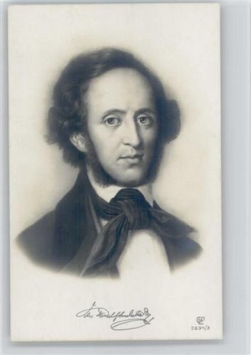 Mendelssohn Barholdy - Verlag CLCo Serie 2834-3 Foto AK