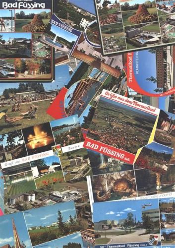 94072 W8397 Bad Füssing - Lot mit 48 AK (einzelne mehrfach)