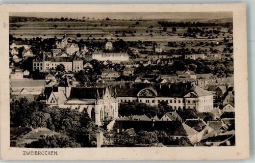 Konfeld Panorama des Ortes mit Kirche Hl. Elisabeth Verlag Emil Hartmann