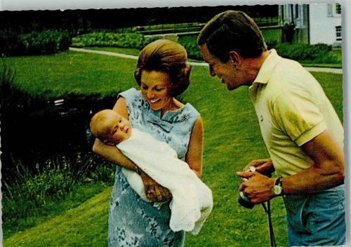 Prinz Willem - Alexander met zijn ouders - Niederlande