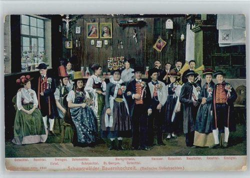 1910 Bauernhochzeit