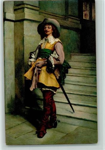 29964 Gemälde von Meissonier - A Cavalier