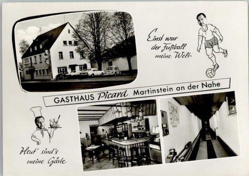 Martinstein Gasthaus Picard Kegelbahn