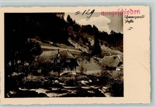 GMT Verlag 425 B 144 AK Schwarzwaldhaus am Bach
