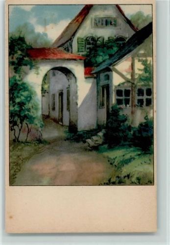 Serie 2399 Wohnhaus mit Torbogen