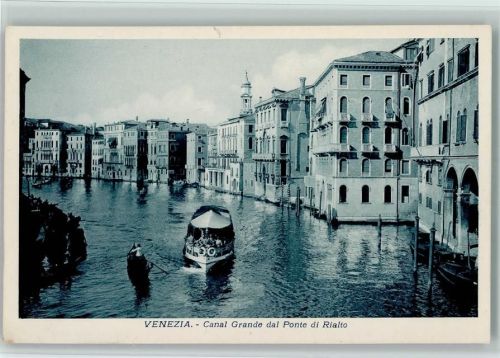 Venezia Canal Grande dal Ponte di Rialto