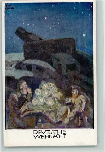 Deutsche Weihnacht - sign Richard Klein - bayr. Kriegsinvaliden Fürsorge