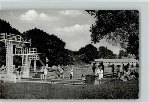 Blomberg Freibad Sprungturm , ex Sammlung Busse