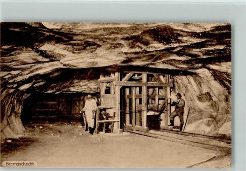 Staßfurt Bergbau - Bremsschacht , Berufe