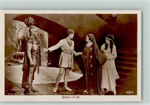 Ramon Novarro Ben Hur Verlag Ross