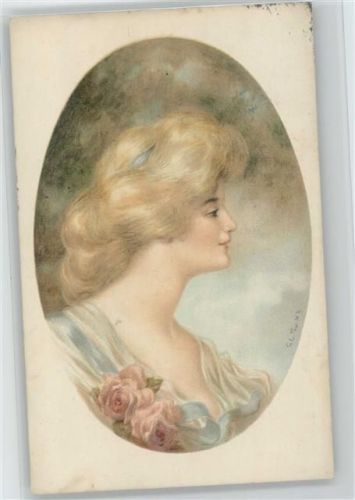 1912 Frauen Portrait - Glamour - 1912 AK