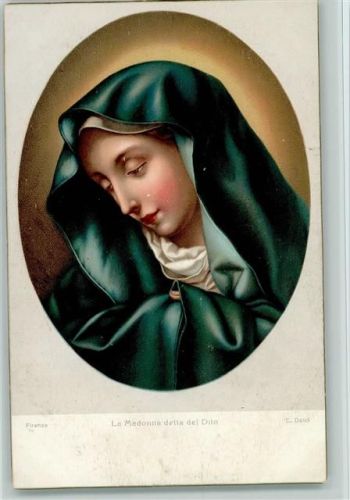 29836 Gemälde von .. Madonna delia del Dito, christliches