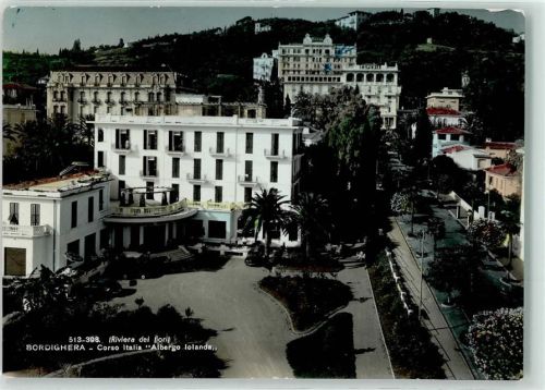Bordighera Riviera dei fiori Corso Italia Albergo Iolanda