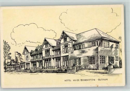 Bussum Federzeichnung - Hotel Beerenstein