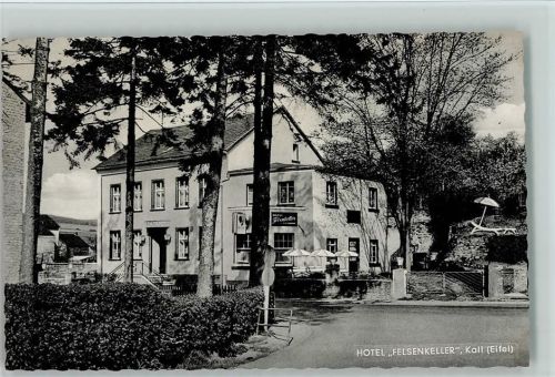 Kall Hotel Felsenkeller ca 1953 AK