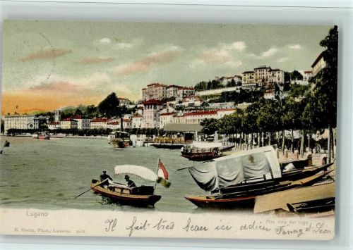 Lugano Personenschiffe Boote