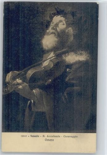 1936 Venezia Accademia- Caravaggio - Omero