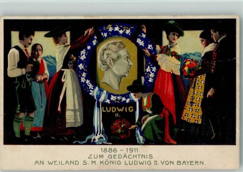 Zum Gedächtnis an Weiland S.M. König Ludwig , Trachten, Ereignis