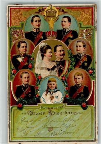 1903 Das Kaiserhaus - Prachtkarte Historismus AK