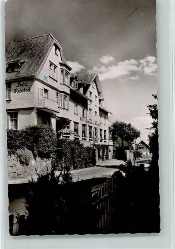78136 W7745 Schonach im Schwarzwald - Hotel Pension Rebstock