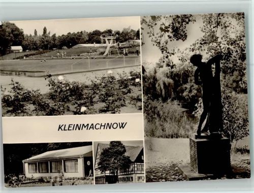 14532 O1532 Kleinmachnow - Schwimmbad Sprungturm Denkmal Ortsansichten 4-Bildaufnahme
