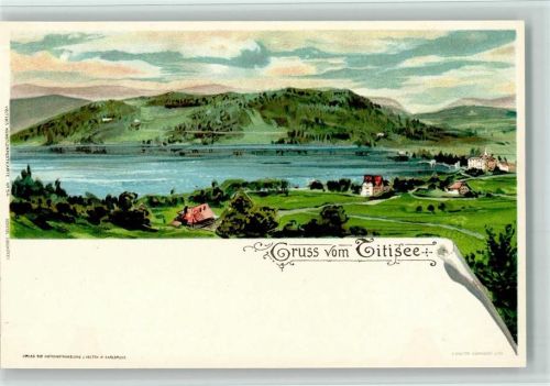 Titisee Velten Verlag Nr. 54 AK Sehr gute Erhaltung