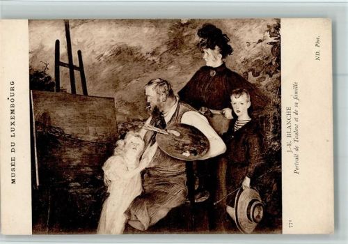 Blanche - Porträt de Taulow et de sa Familie