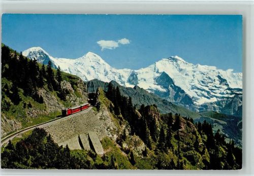 Schynige Platte Eiger Mönch Jungfrau Schynige Platte-Bahn