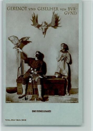 Hans Carl Müller Erwin Biswanger Gerenot und Giselher von Burgund Die Nibelungen Verlag Ross