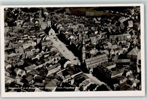 Deggendorf Fliegeraufnahme