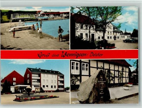 Wennigsen Freibad Sprungturm Ortsansicht