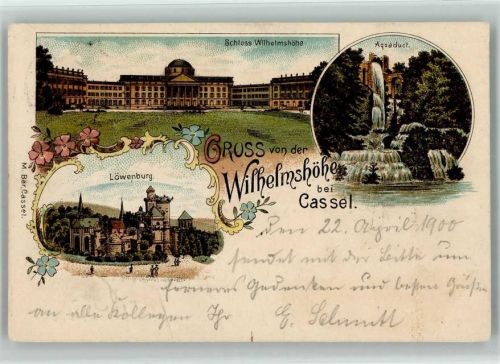 Wilhelmshöhe Gruss aus - Verlag Bär