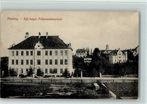 Freising 1912 Präparandenschule, gute Erhaltung AK