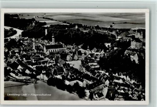 Landsberg Luftaufnahme Gesamtansicht