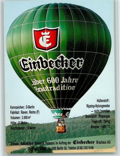 Einbecker Brauhaus Werbung , Bier