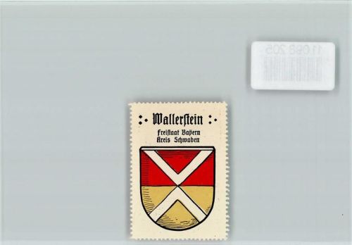 Wallerstein Vignette Wappen Kaffee Hag ca 1920-1940