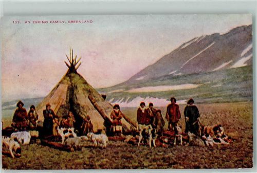 An Eskimo Family Hunde