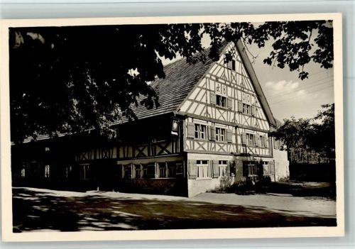 88267 W7981 Vogt 1960 Foto AK Gasthaus "Adler" , Gute Erhaltung AK