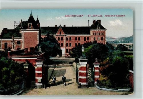 Saarbrücken St. Arnual Artillerie-Kaserne Soldaten