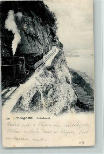 Arth 1907 Arth-Rigibahn Kräbelwand