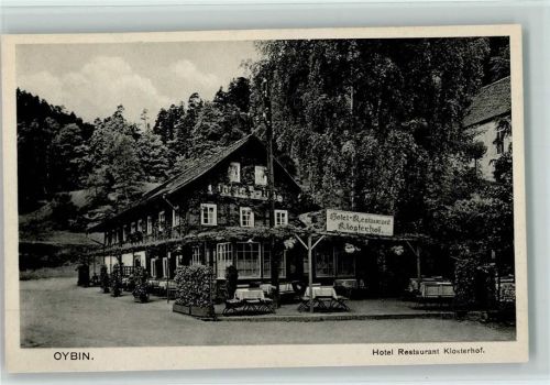 Kurort Oybin Hotel Restaurant Klosterhof