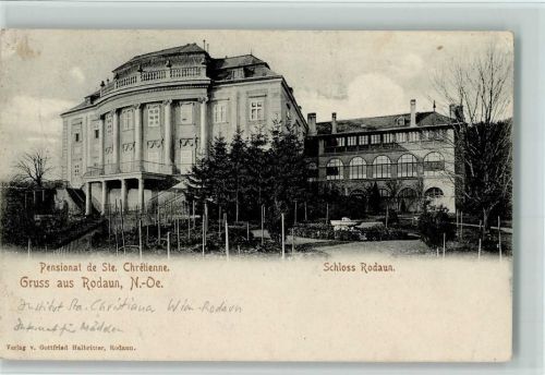 1010 Wien 1. Bezirk, Innere Stadt - Schloss Rodaun Pensionat de Ste. Chrétienne