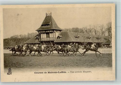 Lafitte 1907 Serie 390 Tucks Editeurs Paris - Courses de Maisons-Laffitte - Pferderennen