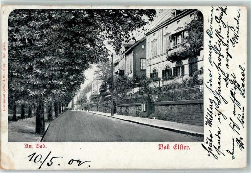 08645 O9933 Bad Elster 1902 - Am Bad