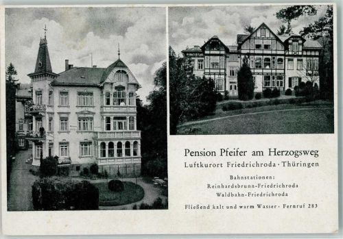 Friedrichroda Pension Pfeifer am Herzogsweg