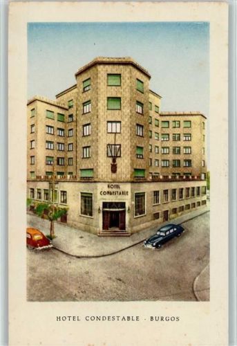 Burgos 1960 Hotel Condestable , AK