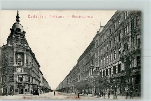 Budapest Andrassy-ut Andrassystraße